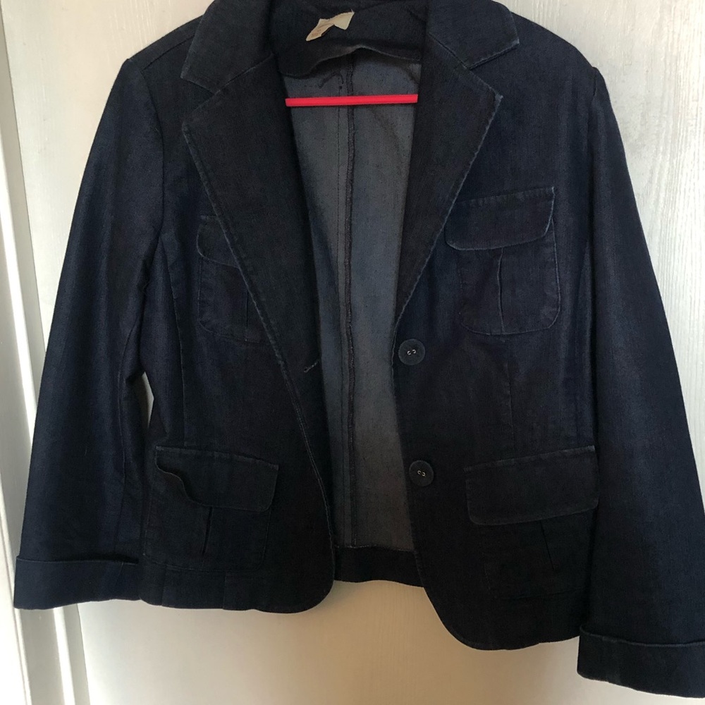 Jean blazer